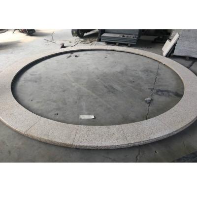 China Natural Outdoor Floor Granite Yellow Stone Pool Edge Tile Stone Swimming Pool Border for sale