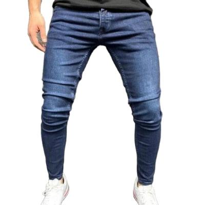 China Hot sale men's jeans polyester/cotton 2021 fashion men's jeans factory supply men's jeans pants for sale