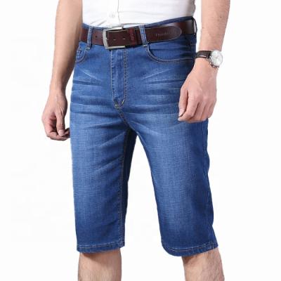 China Casual Fashion Summer Men's Jeans Elastic Shorts Breathable Pats Breathable Lightweight Comfortable Slim Men's Jeans Shorts for sale