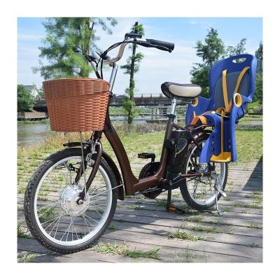 China Hot Sale Steel RaiderCity-20T Cheap 20 Inch Steel Frame Urban Step Through City Electric Bike For Women Take Kids for sale