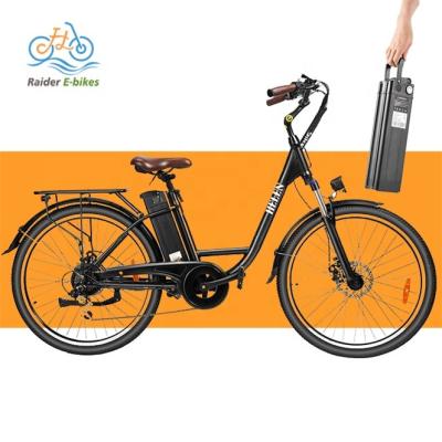 China Electric Cargo Bike RaiderCity-604 Classic 26 Inch Wheel Retro Upgraded Version Ebike Fat Tire City Electric Bike Ebike For Adults for sale