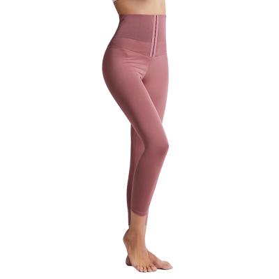 China High-waisted Breathable Yoga Pants Tight Tummy Training Pants Women's Shapewear Sports Pants for sale