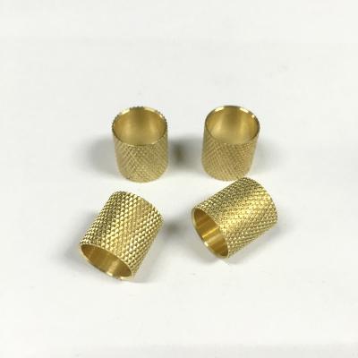 China Customized Aluminum Threaded Knurled Brass Insert Nut For Plastic for sale