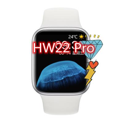 China MP3 Playback HW22pro HW22 pro 2021 Smart Watch Phone Call Watch Phone Heartrate Fitness Tracker Watch with Silicon Strap Smartwatch for sale