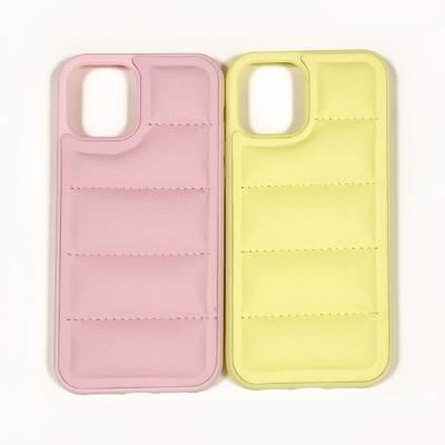 China Customized Anti-fall Designs Custom Shock Proof Cell Phone Case Leather Protective Sponge Cell Phone Case for sale