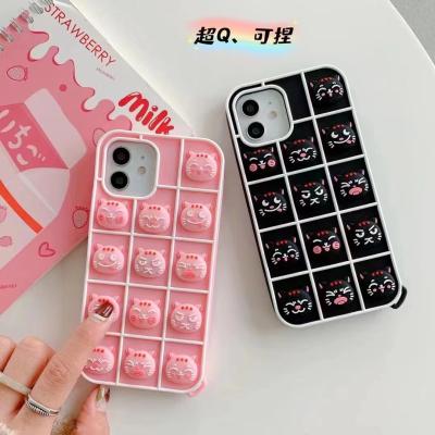 China Cartoon Simons Cat Shockproof Phone Case For iPhone Case 13 X XS Hello Kitty Phone Case Silicone for sale