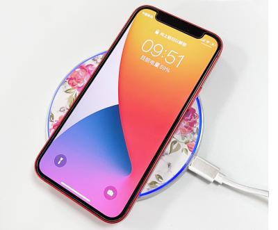 China New Conveient Design Metal Alloy 10w Safe Fast Charging Wireless Charger For iPhone for sale