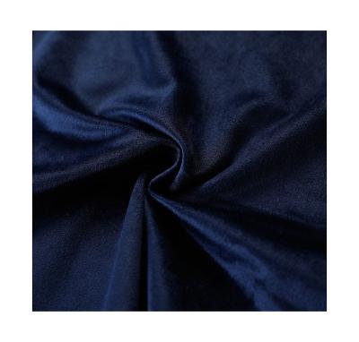 China Anti-static High Quality Super Soft Fleece Fabric Cotton Velvet Solid Warm Fabric For Curtains for sale