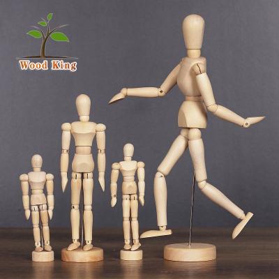 China Gift Nordic Hoof China Craft Doll Common People Set Adorn Yiwu Home Decoration Ideas Wooden Puppet for sale