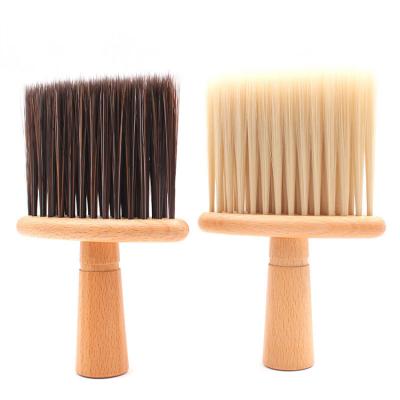 China Hairdressing Easy Clean Neck Factory Direct Selling Cleaning Tool,Hairdresser Special Brush Nylon Face Solid Wood Chinese Supplier for sale