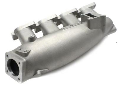 China Auto Aftermarket Engine System Gravity Cast Aluminum Car 4 Cylinder Intake Manifold for sale