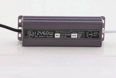 China IP67 Constant Voltage LED Driver 60w / 12v Dc Led Driver Dual Output For Lights for sale