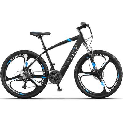 China LAFLY X7 250W aluminum alloy frame e-bike mountain bike electric bicycle for adults for sale