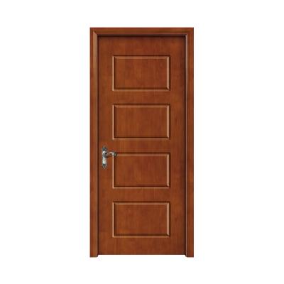 China Custom Wholesale Full Oak Door Frame Oak Door Solid Wood Fan Lacquered Interior Wood Door for sale