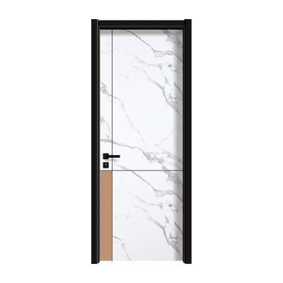 China Mute 2021 factory direct sale fashion indoor mute door household B class sound insulation wooden door for sale