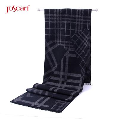 China Winter Classic Customized Muslim Mens Neck Cashmere Scarf Men for sale