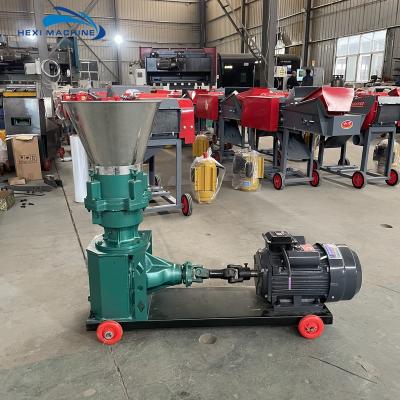 China Farms Animal Feed 200-300kg/h Flat To Die Pellet Mill Small Feed Pellet Mills For Sale for sale