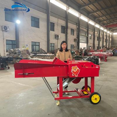 China Poultry farm fodder grass cleaver for sheep cow rabbit horse feed processing machine for sale