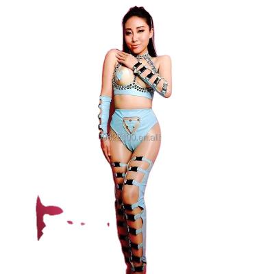 China Sets Buckle All-in-one Bikini Nightclub Costume Singer for sale