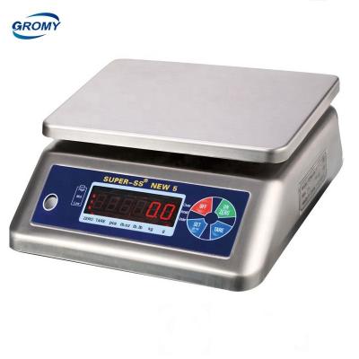 China New Super-SS 5 Electronic Waterproof Table Top Scale China 30kg Table Top Scale for sale