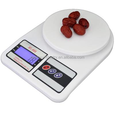 China ABS Plastic Kitchen Scale Electronic Digital Kitchen Scale SF-400 for sale