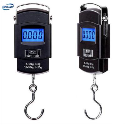 China Luggage Weight Scale 50kg Digital Hanging Scale Portable Luggage Scale Luggage Scale for sale