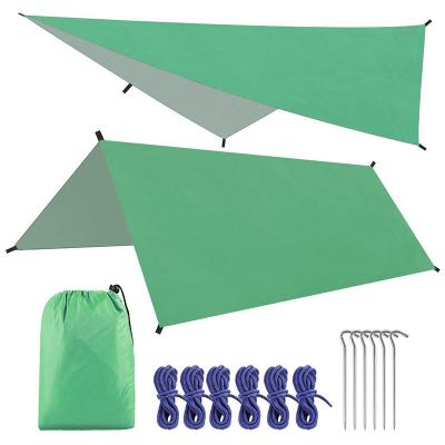 China Camouflage Large Ultralight Outdoor Sun Shelter Waterproof Rain Fly For Car, Park, Beach And Outdoor Camping Tent Use Awning for sale