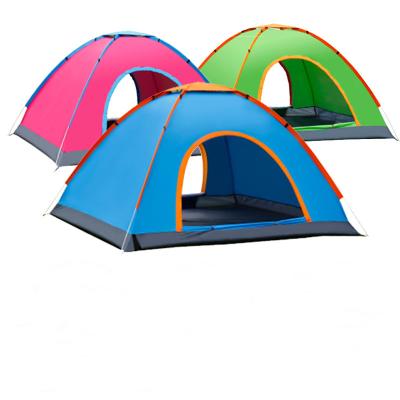 China Portable Automatic Gear Open Tent 3-4 People Camping Outside Waterproof Rain And Insect Proof Camping Tent for sale