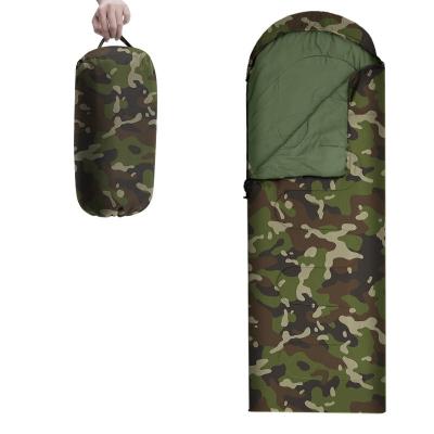 China Envelope Type Outdoor Waterproof Portable Camouflage Envelope Military Sleeping Bag For Hunting Camping for sale