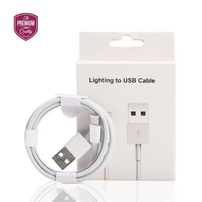 China Mobile Phone Types Tideseer Hot Selling White 1m OD 3.0mm Usb Charging Cables Full 5w 5v 1a Usb Cable For Mobile Phone for sale