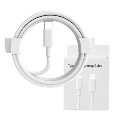 China Original 18W 3A 1M 2M PD Fast Charging Type C to L Charging Cable for I Phone 12 for sale