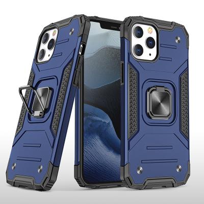 China 2021 newest hot sale shockproof luxury mobile accessories back cover for cell phone kickstand cell phone case for sale