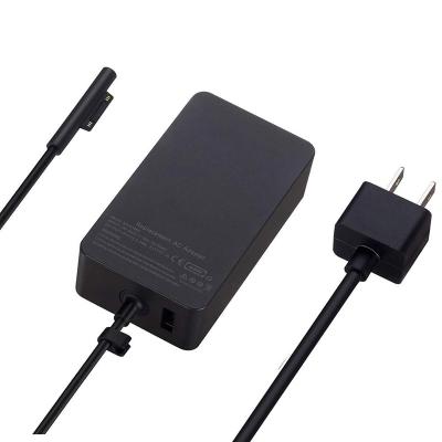 China 44W 15V 2.58A LAPTOP Replacement AC Power Adapter for Microsoft Surface Pro USB Charger for sale