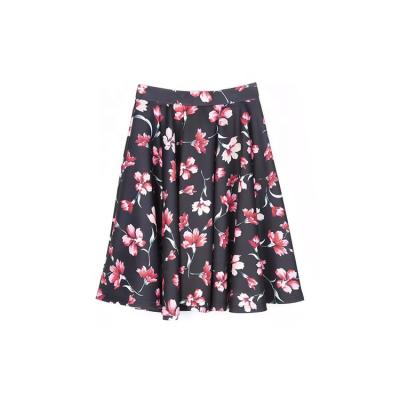 China Factory direct sale anti-static polyester/spandex women fashion skirt for sale