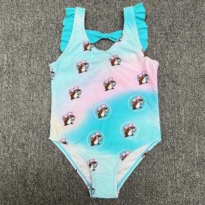 China Hot Selling Girls' Breathable Swimsuit For Vacation Travel Children's Swimsuit Children's One-Piece Swimwear for sale