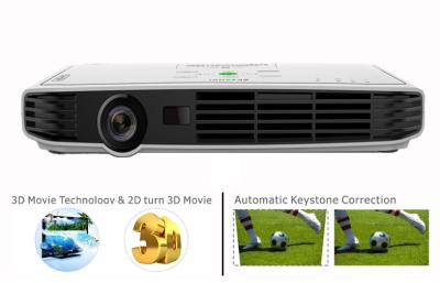 China White Wide Screen Education / Home Cinema LED Projector 1080p LED Projector for sale