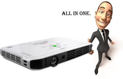 China All In One DLP LED RGB Business Presentation Projectors With Windows 7 / 8 System for sale