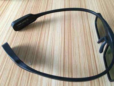 China High Plastic Active Shutter 3D Glasses For 3D TV / 3D Projector for sale