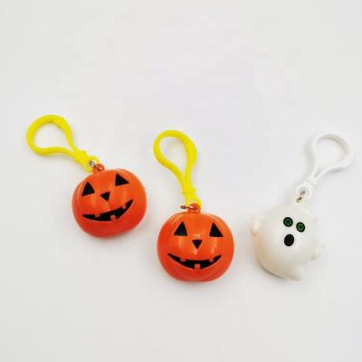 China ABS+AG3 Halloween ABS Flashing Light Dangler Promotion Gift Children Play Key Chain for sale