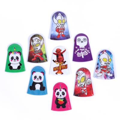 China Beian PVC Cartoon Cute Promotional Custom Colorful Fingertip Toy For Kids for sale