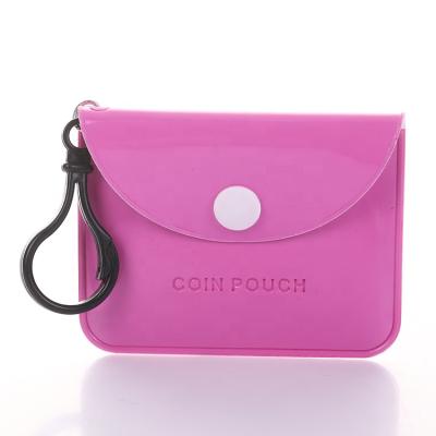 China Fashion Factory Branded Custom Shape Multi Color PVC Kids Coin Pouch Custom Logo for sale