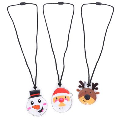 China Children Beian Kids Plastic Kids Jewelry LED Flashlight Pendant Necklace for sale