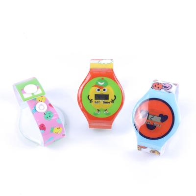 China Wholesale Beian Automatic Date Lovely Children Watches Cute 3D Children Cartoon PVC Slap Watches for sale