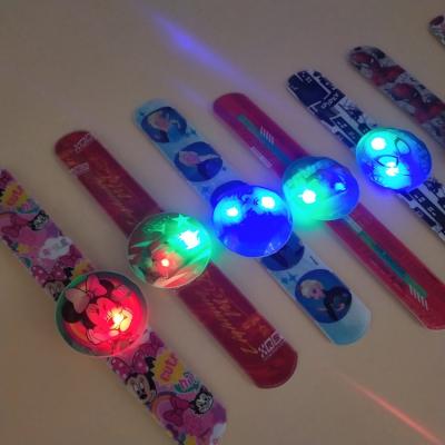 China Chronograph Gift Children's Favorite Cartoon LED Watch Slap Band Watch for Children, Led Watch for sale