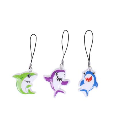 China Cheap Cute Car Cartoon Doll IP School Bag Plastic Rubber Dangling Key Chain Dangling Key Chain for sale