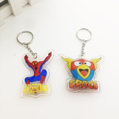 China Cartoon Toy Beian Small Doll Keychain Children Kids Girl Key Chain For Gifts for sale