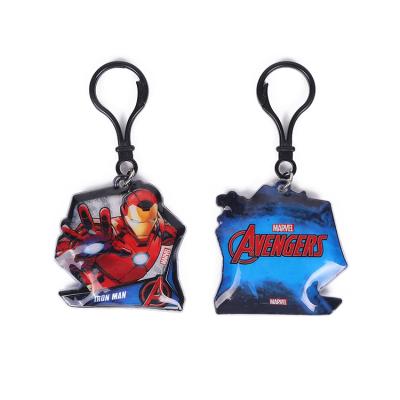 China Cute Beian Wholesale High Quality Multi Color Cartoon Cute Soft PVC Key Chain for sale