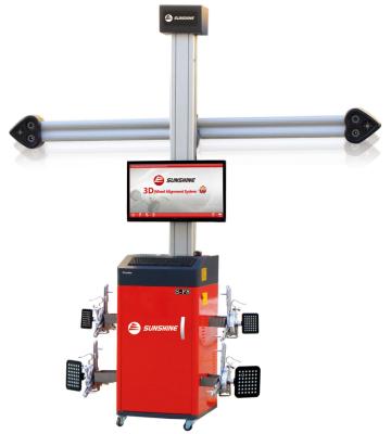 China touchless alignment machine 3d wheel alignment wheel aligner with CE certificate for sale