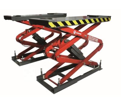 China Small scissor lift for auto repair,Sunshine brand car lift for sale