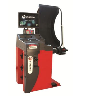 China sunshine wheel balancer S909 automatic balancer,tyre balancing machine for sale